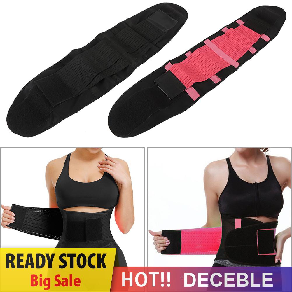 Deceble Plus Size Fitness Postpartum Waist Trainer Belt Slimming Corset Shapewear