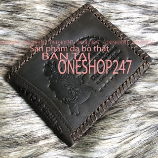 Ví nam bóp nam da bò thật a174v-1 oneshop247