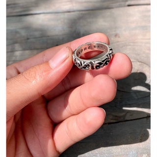 nhẫn chrome hearts bạc s925