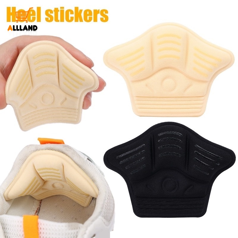 Bộ 2 Miếng Dán Gót Chân Bằng Xốp Mềm Chống Trượt Chống Mòn Hình Vương Miện
