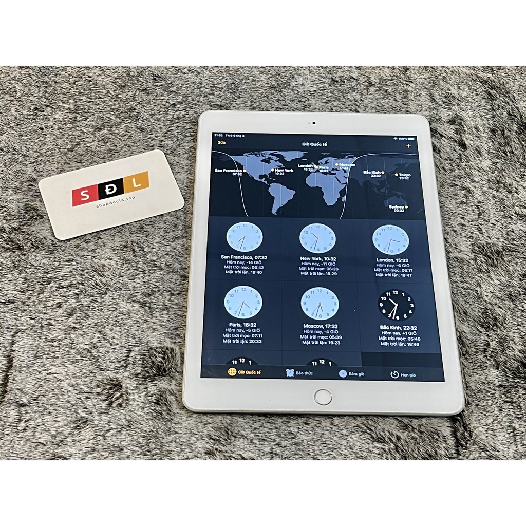 Máy tính bảng Apple iPad gen 6 (2018) 32GB WIFI bản unlock serial full chức năng | BigBuy360 - bigbuy360.vn