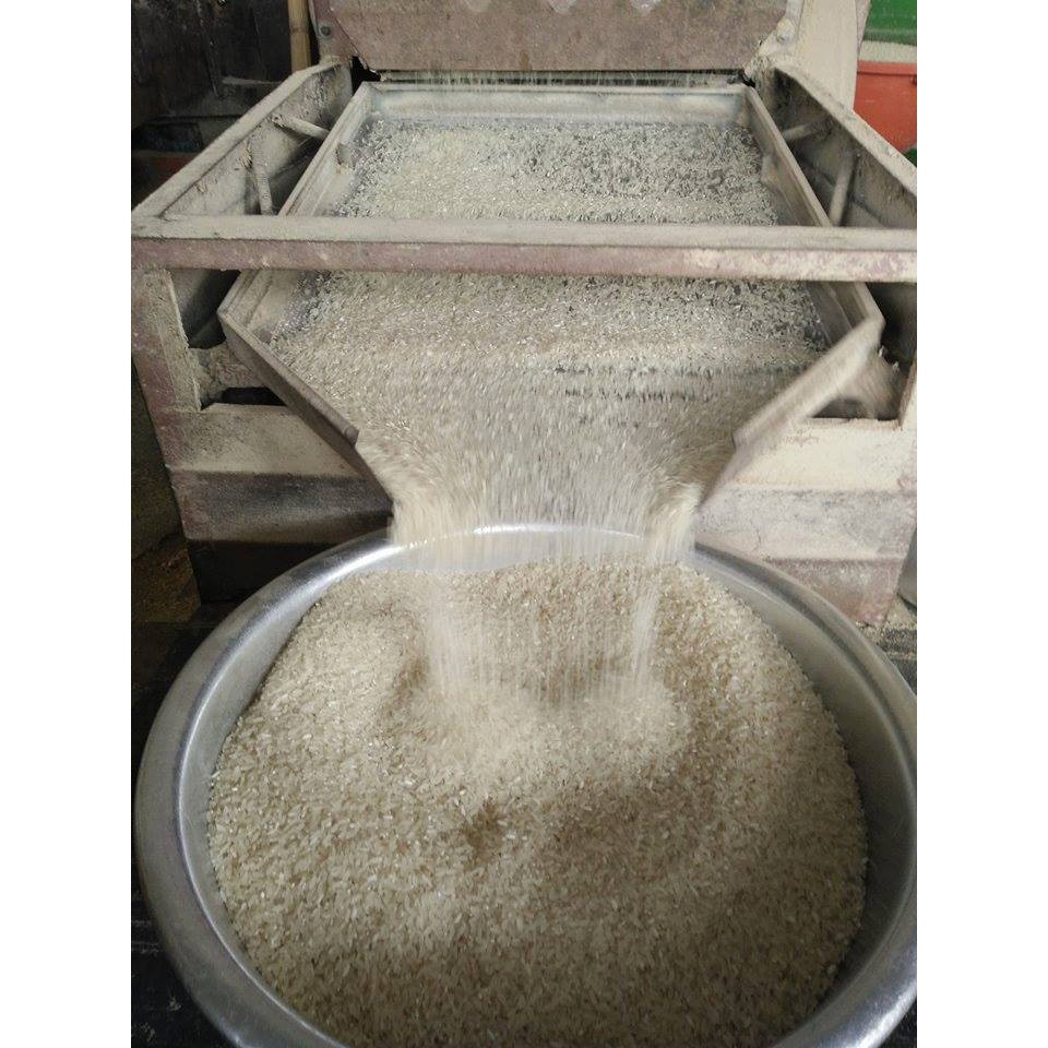 Gạo Sạch Còn Cám_Xay Dối Từ Lúa Nương
