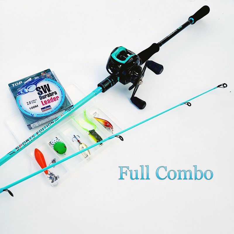 Bộ cần câu lure Máy Ngang cao cấp