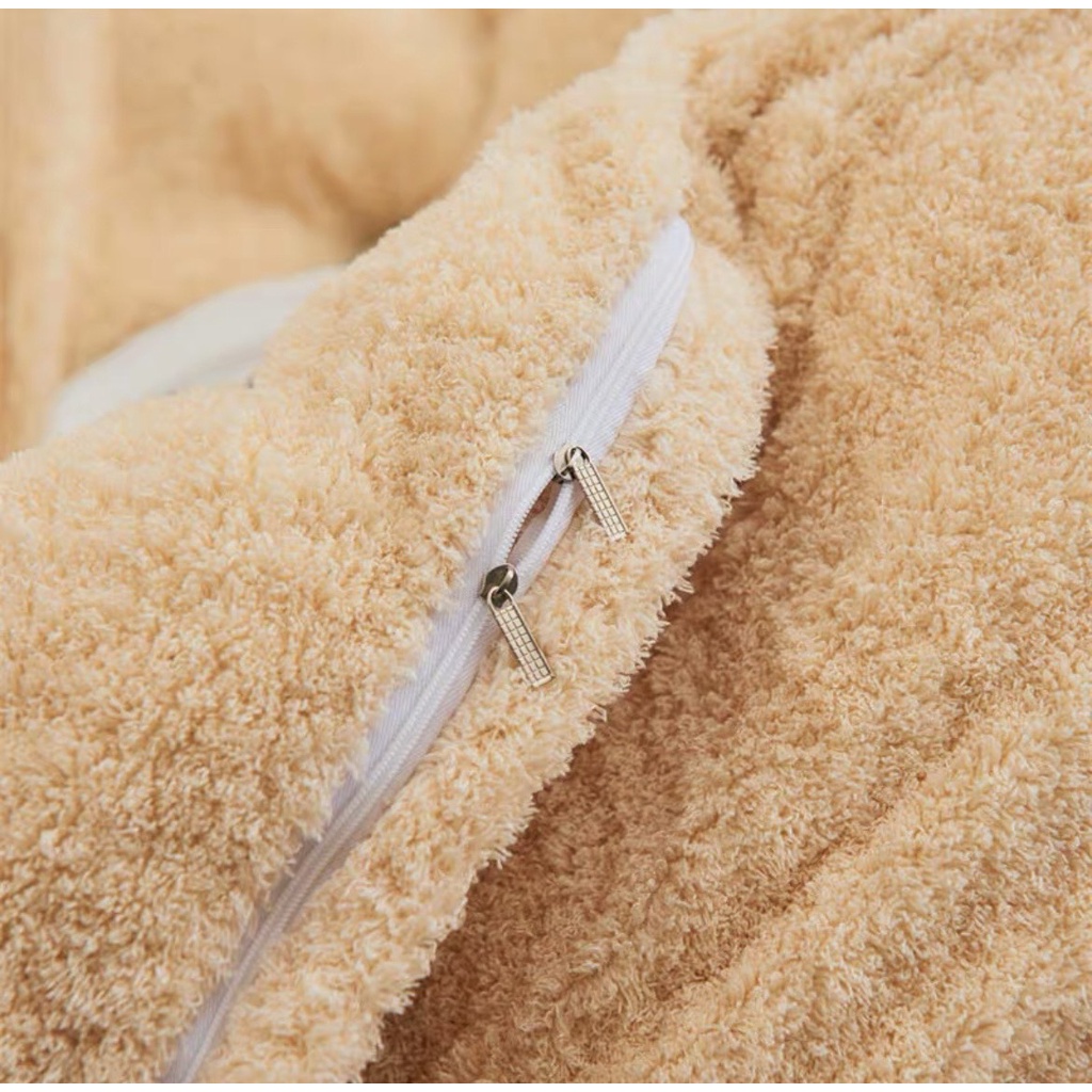 BỘ CHĂN GA GỐI NỈ BÔNG TUYẾT SỮA ẤM ÁP VỚI TONE MẦU HẤP DẪN DÀNH CHO BÉ YÊU- loại 1