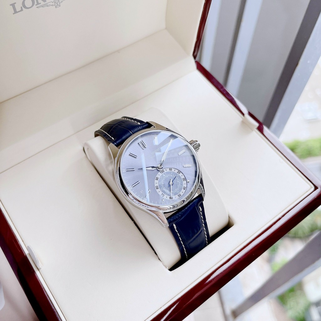 Đồng hồ nam chính hãng Frederique Constant Geneve Horological Smartwatch Classics FC-285LNS5B6 - Máy pin - Kính Sapphire