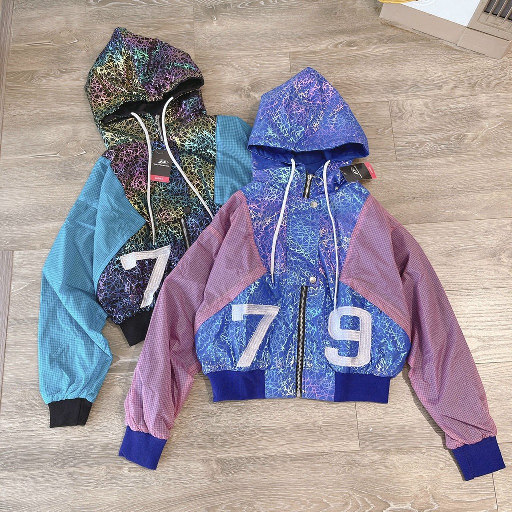 Áo khoác nhẹ nữ áo khoác dù bóng 3d kim tuyến 2 lớp cao cấp freesize dưới 60kg | BigBuy360 - bigbuy360.vn