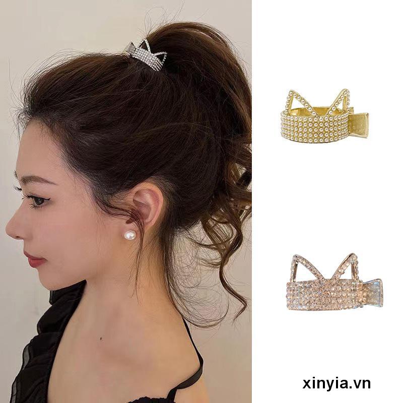 Kẹp Tóc Tai Mèo Cố Định Chống Chảy Xệ Chất Lượng Cao