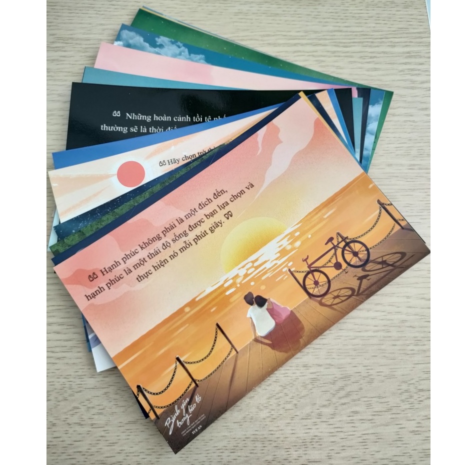 Bộ 15 Thẻ Quà Tặng Truyền Cảm Hứng - Bình Yên Trong Bão Tố