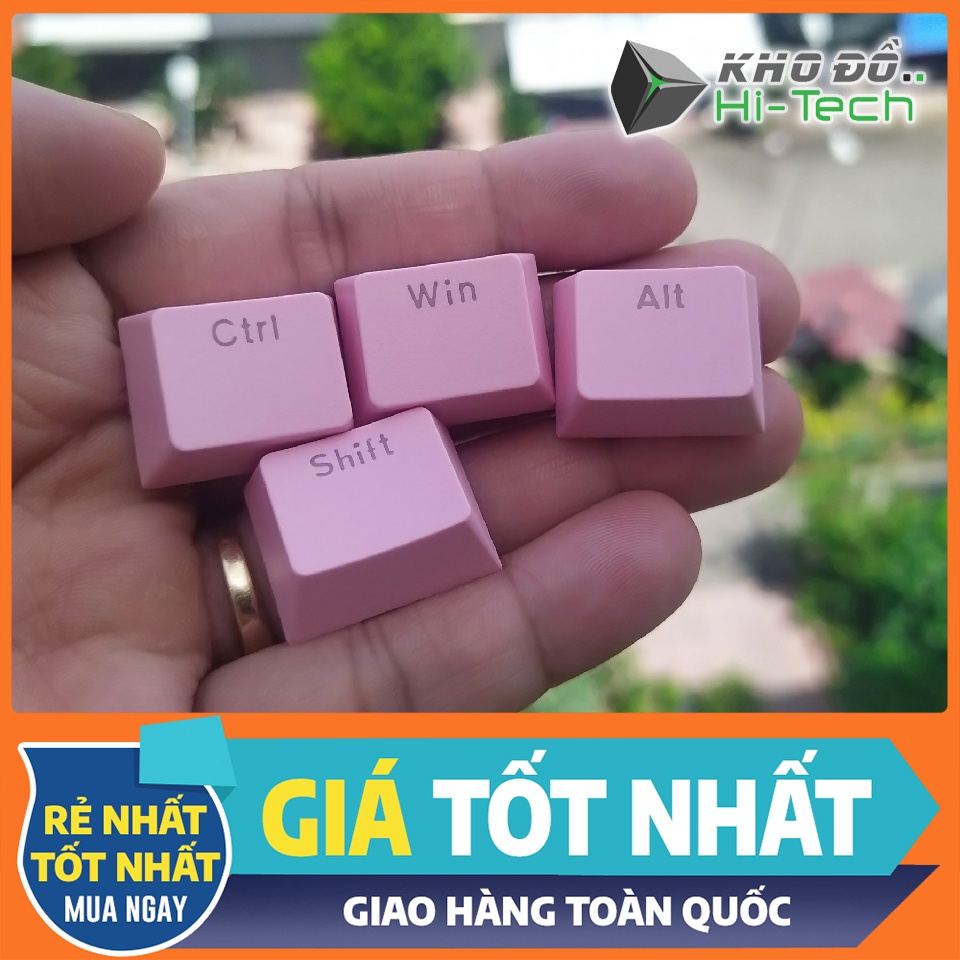 Nút keycap xuyên led PBT (lẻ) 💖 𝘍𝘳𝘦𝘦𝘴𝘩𝘪𝘱 💖 OEM profile, chất liệu PBT double shot cho bàn phím cơ lung linh huyền ảo