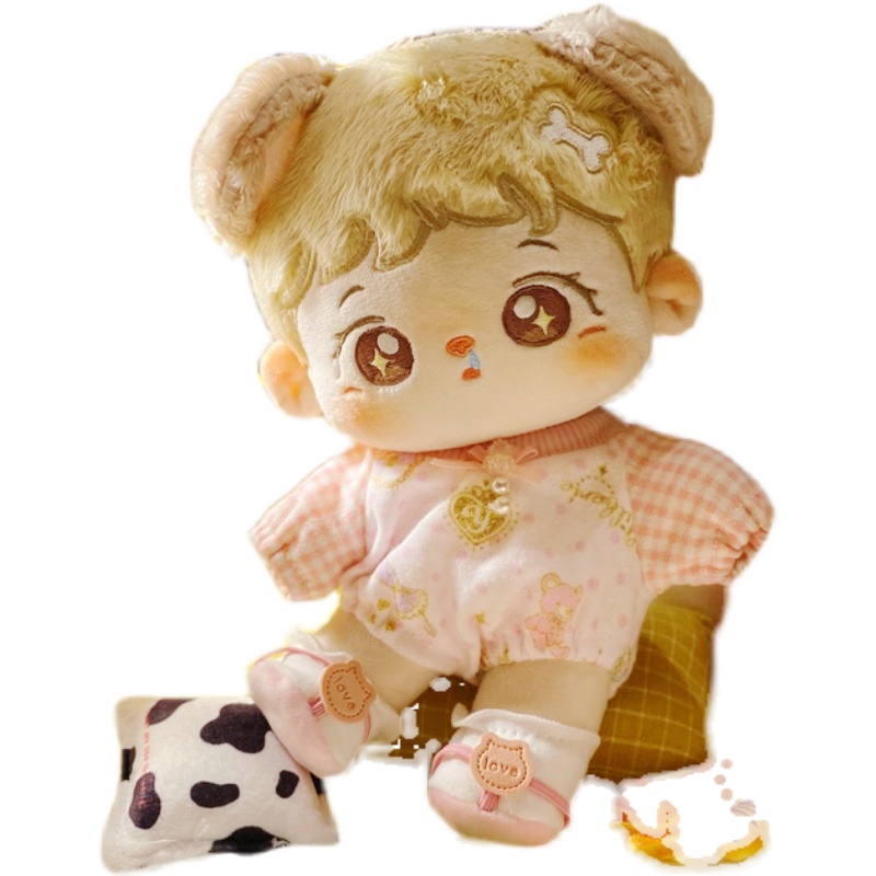 Bộ đồ liên thân ngộ nghĩnh cho bé doll có kèm giày 20cm