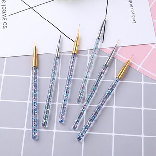 Set 3 cọ vẽ móng nghệ thuật
