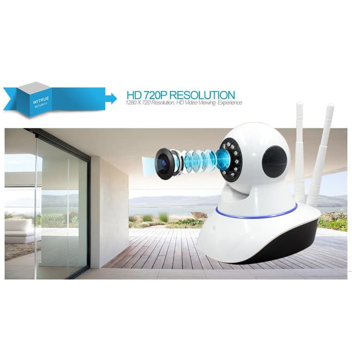 Camera An Ninh Cctv Ip 1.3mp 720p Onvif P2P, Wifi Ir Tầm Nhìn Ban Đêm