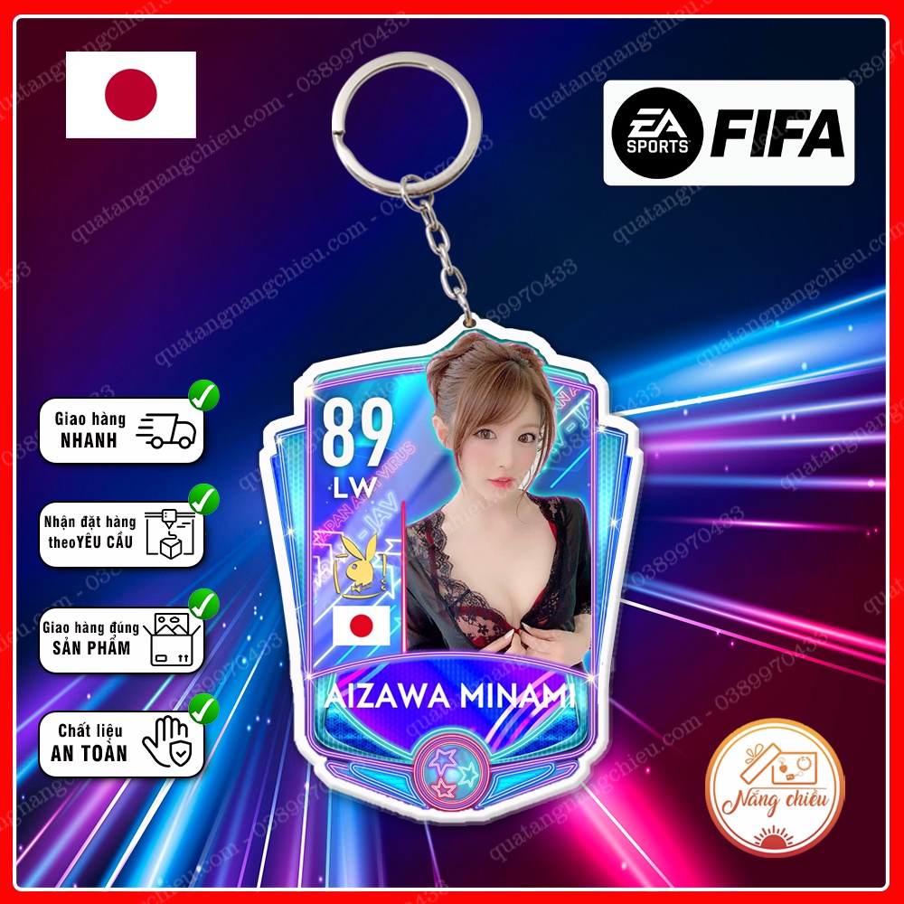 [ Bản Giới Hạn ] Móc Khóa TOKUDA,AIZAWA MINAMI, ☘️MÓC KHÓA THẺ CẦU THỦ☘️