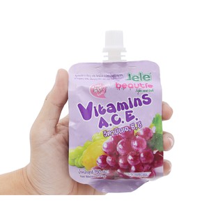 Nước ép trái cây thạch jele vitamin a, c, e 150gr - nước ép trái cây thái lan