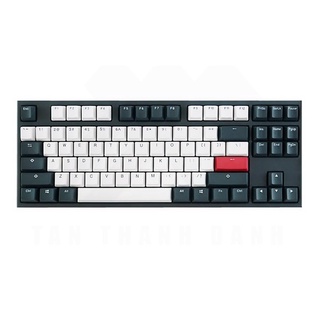Bàn phím cơ máy tính có dây - ducky one 2 tuxedo tkl 87 phím - hàng chính hãng