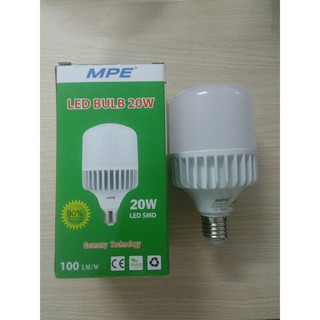 Bóng led bulb 20W MPE LB-20T (ánh sáng trắng)