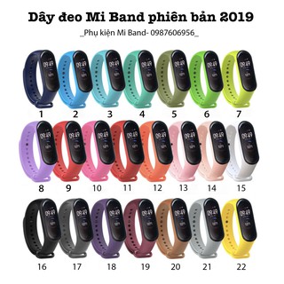 Dây đeo thay thế cho Xiaomi Mi Band 4 phiên bản 2019