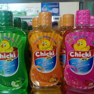 Nước súc miệng trẻ em Chicki