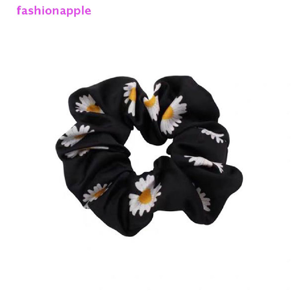 Dây Buộc Tóc Cao Su Co Giãn Đính Hoa Cúc Nhỏ Dễ Thương