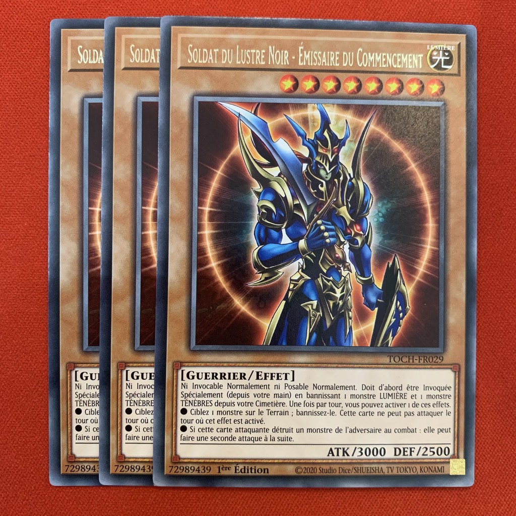 [EN-FR-JP][Thẻ Bài Yugioh Chính Hãng] Black Luster Soldier - Envoy Of The Beginning