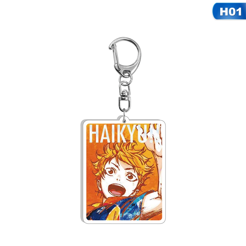 flowersqueen Móc Khóa Hình Nhân Vật Haikyuu Dễ Thương