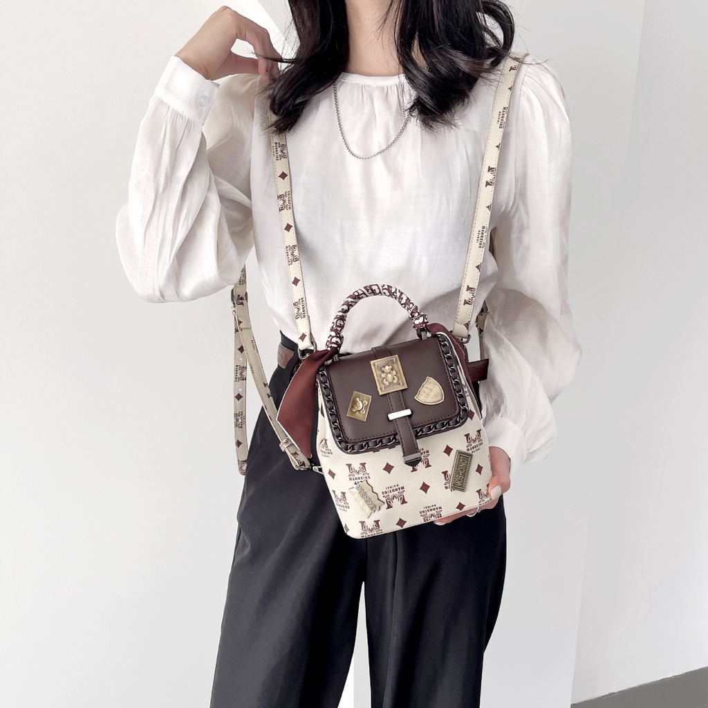 Balo đeo chéo thời trang Hàn Quốc 2022 dành cho nữ