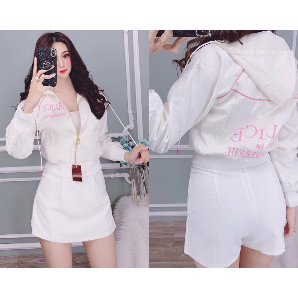 [ FREE SIZE ] ÁO KHOÁC ALICE VIỀN LƯNG SANH CHẢNH | BigBuy360 - bigbuy360.vn