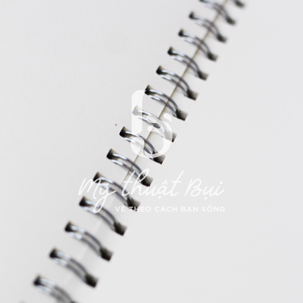 Sổ sketchbook A4 ký họa dùng được cho chì, bút kim, đệm màu nước