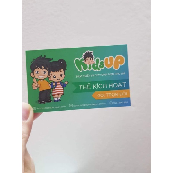 BỘ thẻ học thông minh❤ KID UP