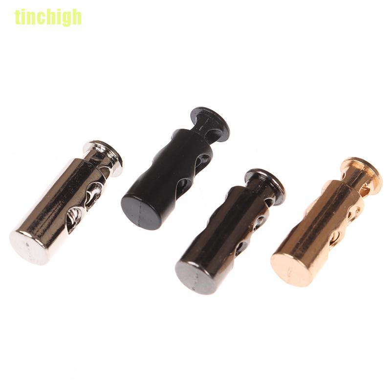 Bộ 10 Nút Khóa Dây Rút DIY Bằng Kim Loại Tiện Dụng