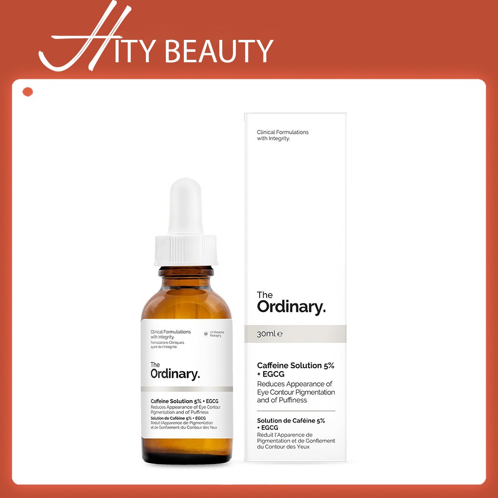 [CANADA] Serum mắt Caffeine Solution 5% + EGCG - The Ordinary - Hity Beauty