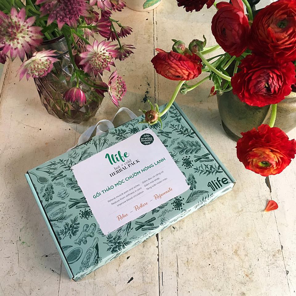 Gối thảo mộc chườm nóng - lạnh