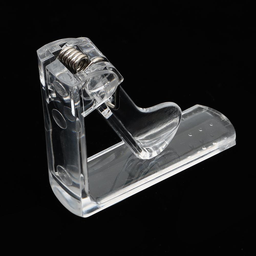 Set 4 Kẹp Giữ Khăn Trải Bàn Bằng Nhựa Trong Suốt