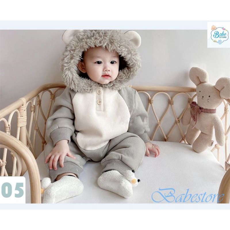 Ủ nỉ bông sư tử cho bé