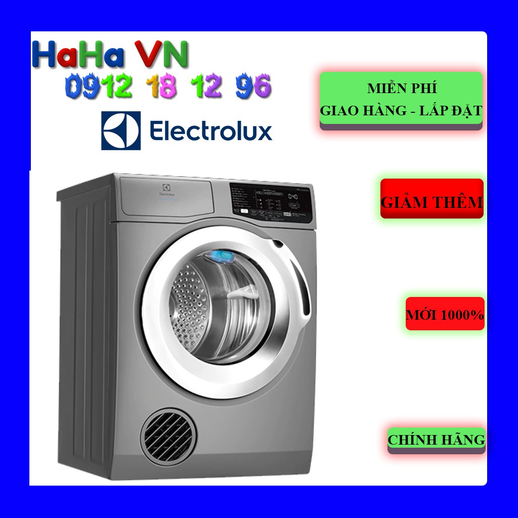 Máy sấy Electrolux EDS805KQSA thông hơi 8 Kg