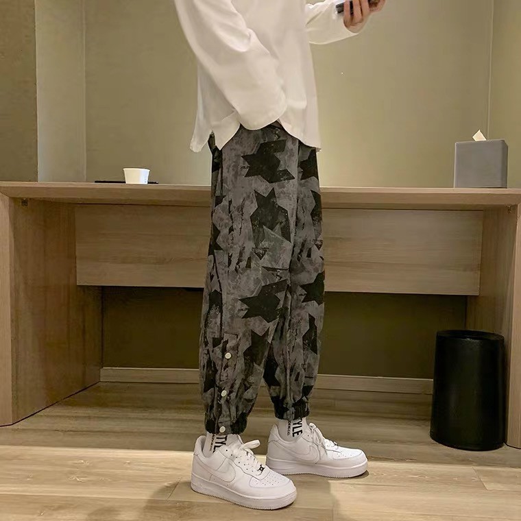 Quần jogger Bo Gấu Cúc Bấm  ulzzang bigsize thời trang unisex