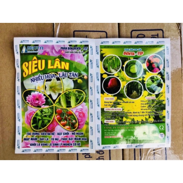 Phân bón Siêu Lân giúp nhiều hoa, lâu tàn gói 35 gam (Hàng nhập khẩu châu Âu)