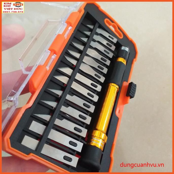 Bộ dao điêu khắc 14 chi tiết Asaki AK-396