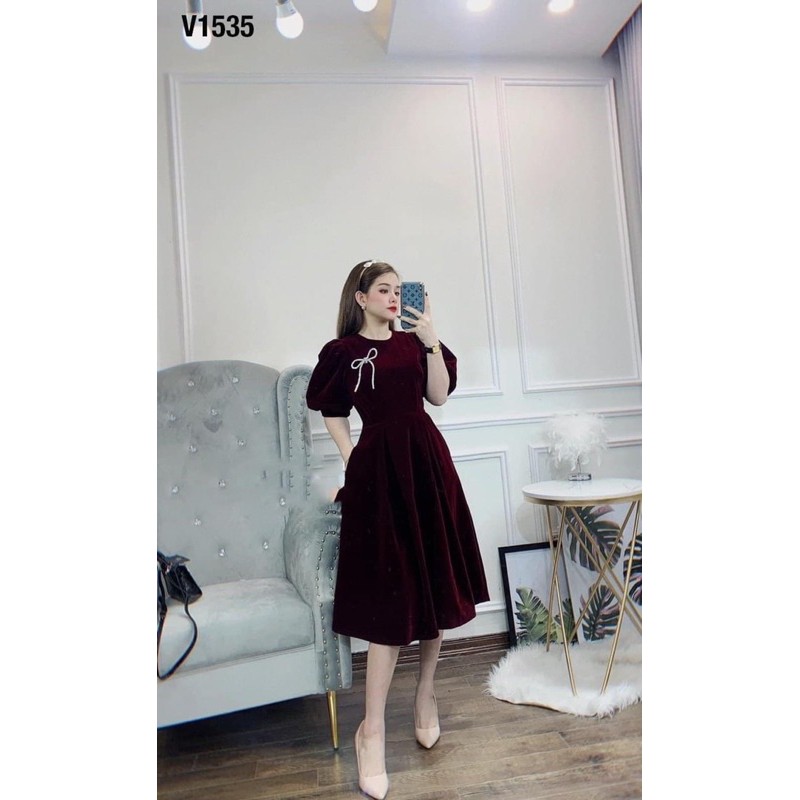 ĐẦM NHUNG NƠ BÊN ĐỎ ĐẬM