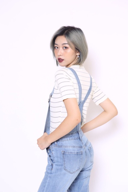 [HÀNG VNXK] Yếm bò chất jean vải xuất dư VNXK [Ảnh thật_ Có video đính kèm] | BigBuy360 - bigbuy360.vn