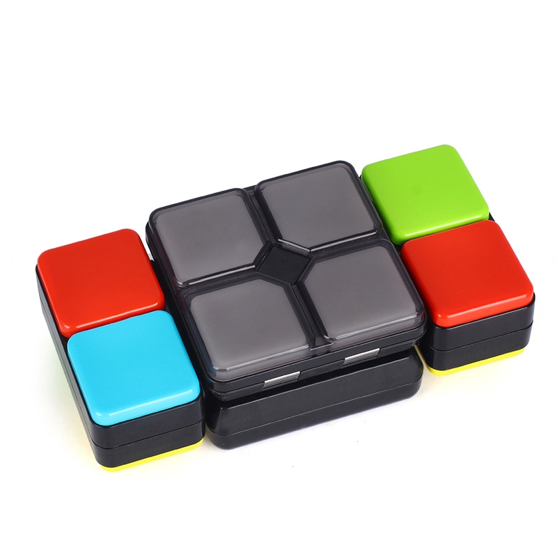 Đồ Chơi Khối Rubik Phát Sáng Nhiều Màu Và Âm Thanh