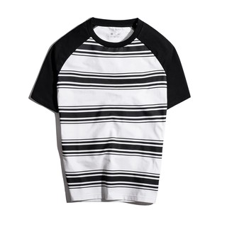 Áo thun nam cổ tròn STRIPE TEE & BROOKLYN TEE cao cấp, lịch lãm - TEEMAN