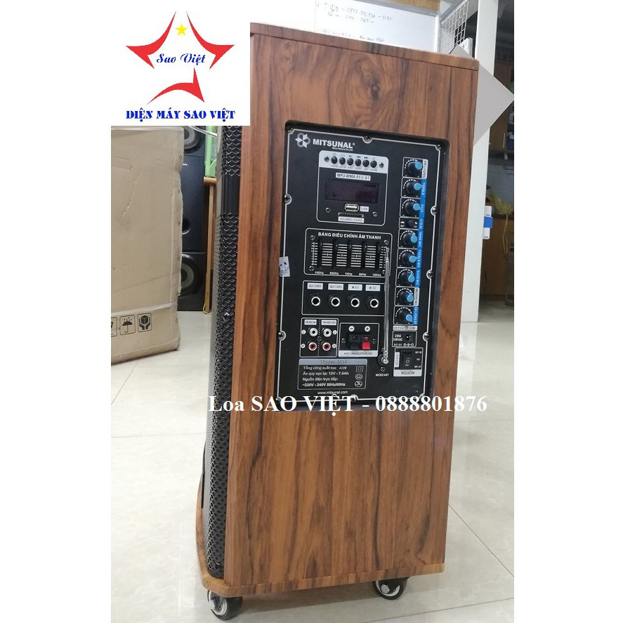Loa kéo di động Mitsunal M34