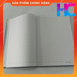 Sổ Bìa Da Minh Châu CK6 - 4 Góc Sắt 120 Trang