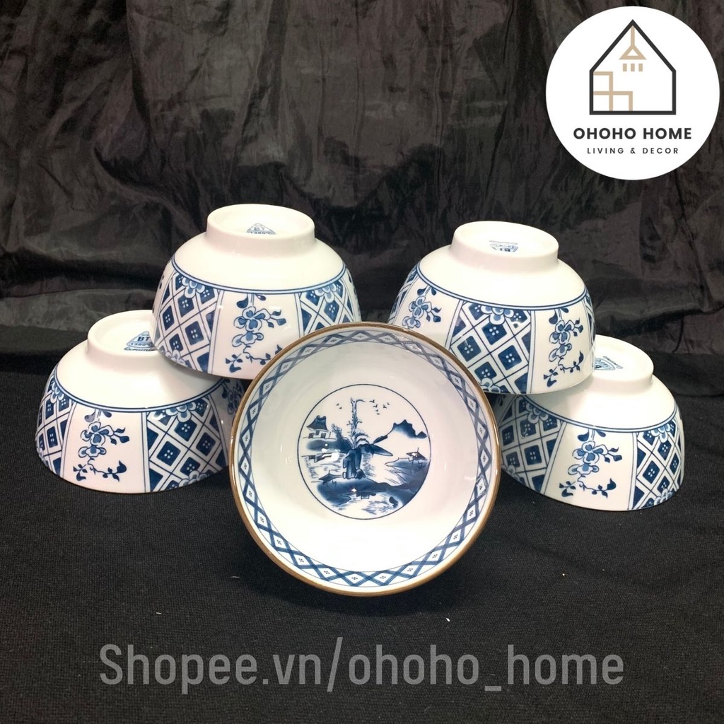 Bát ăn cơm sứ DECOR &quot;Sơn Thuy&quot; - OHOHO HOME