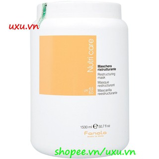 Kem Ủ Tóc 1500Ml Fanola Phục Hồi Tóc Hư Tổn Nutricare Restructuring Mask, Với uxu.vn Tất Cả Là Chính Hãng.