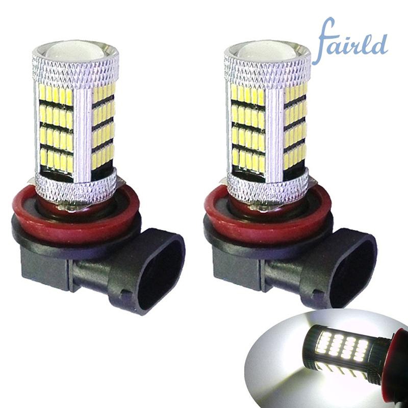 2 Bóng Đèn Led H11 H8 Siêu Sáng 6000k 92smd Cho Xe Hơi