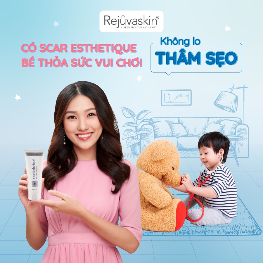 Scar Esthetique 30ml- Kem xóa sẹo thâm, làm đầy sẹo rỗ, sẹo lõm, thương hiệu Rejuvaskin Hoa Kỳ, hàng nhập khẩu