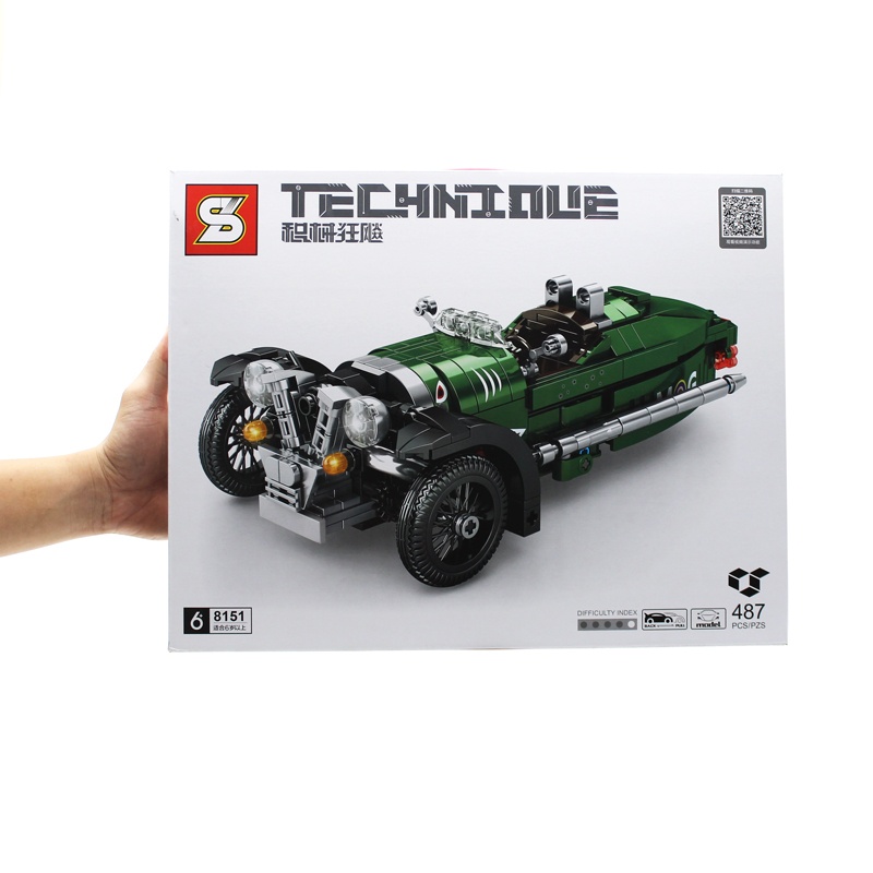 Đồ Chơi Lắp Ráp Xe Jumbo Frenzy - SY Block 8151 (487 Mảnh Ghép)