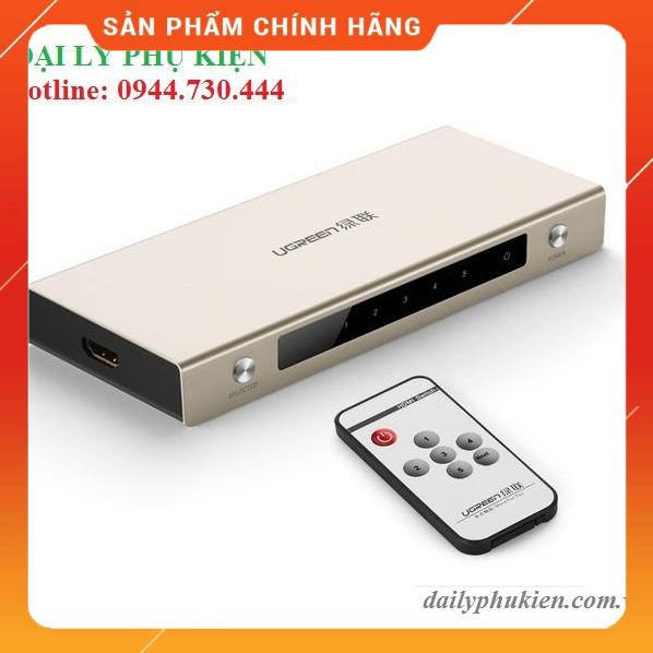 Bộ chia HDMI 5 vào 1 hỗ trợ 4K UGREEN 40279 dailyphukien